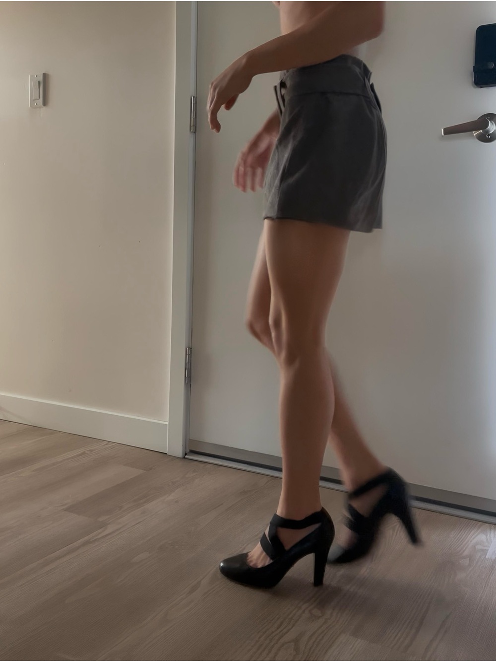 Prada Black Strappy Pumps - Picture 6 of 7
